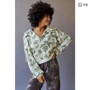 NWOT Urban Outfitters Outdoors Print Hoodie/jogger Set Sz Top M; Bottom L